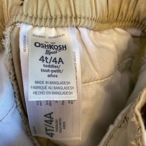 oshkosh boys khaki pants with suspenders